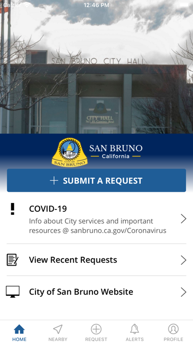 San Bruno Responds Screenshot