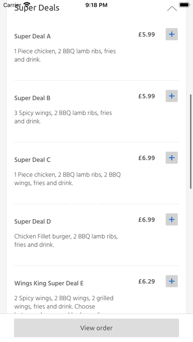 Chicken World Peri Peri, Screenshot
