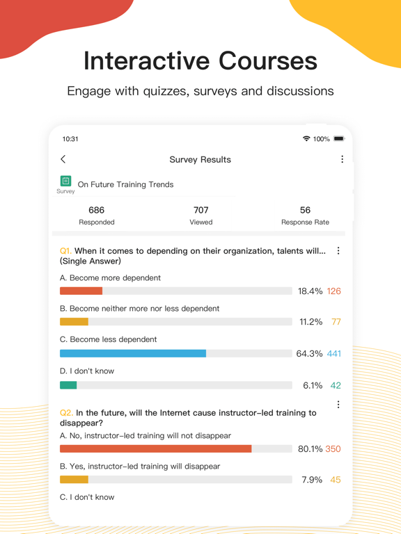 UMU iPad screenshot 5 - Education app