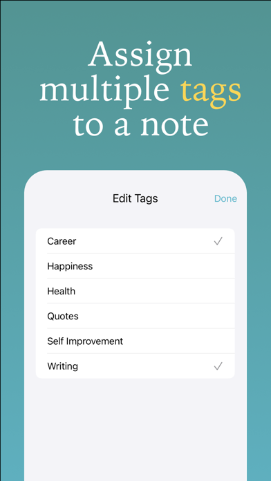 Snippets – Short Text Notes Screenshot