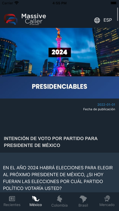 EasyPolls, Massive Caller Screenshot