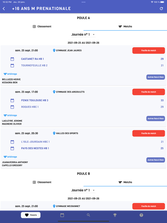 Screenshot #6 pour Handball Amateur (2021 à 2023)