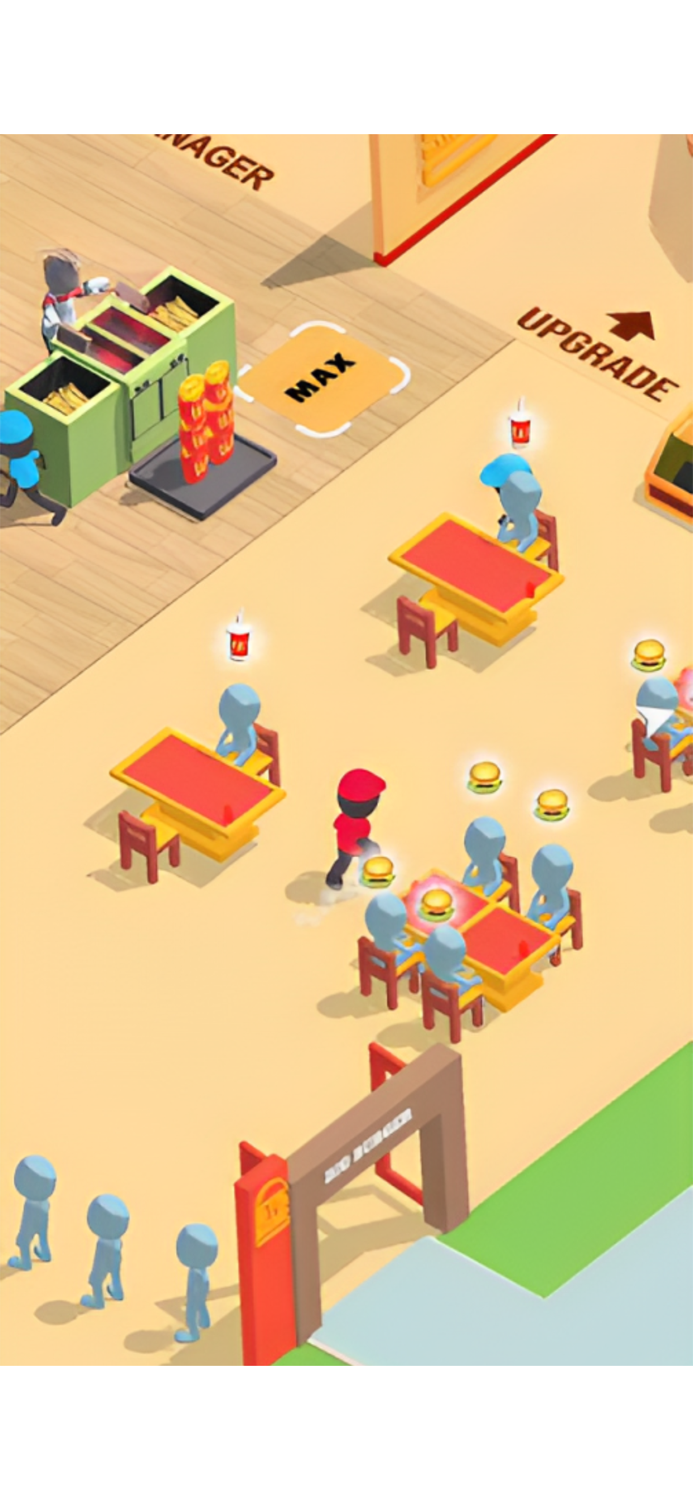 Idle Burger Restaurant Tycoon