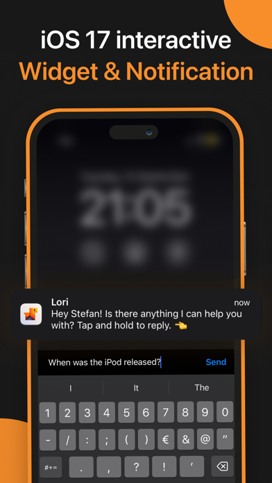 AI Chat Client - Lori Screenshot