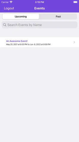 Game screenshot Eventnoire Organizer apk