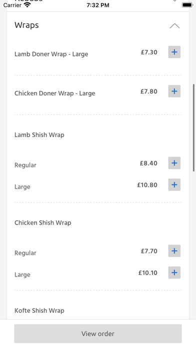 Turkish Grill House, Screenshot