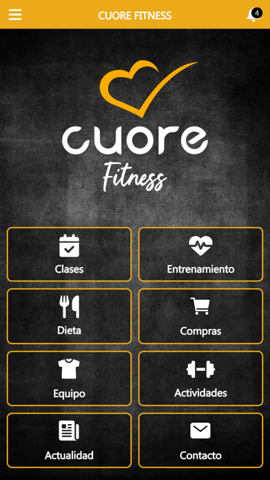GIMNASIO CUORE FITNESS Screenshot