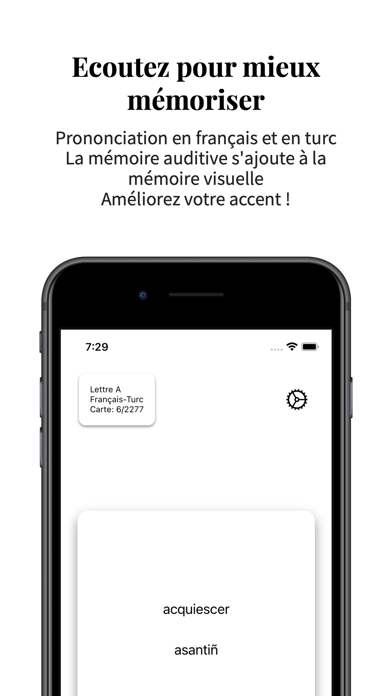 Vocabulaire Turc-Français Screenshot