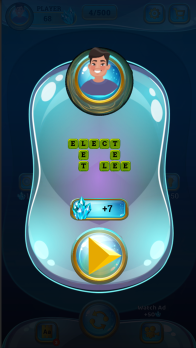 Word Hunter - Crossword Puzzle Screenshot