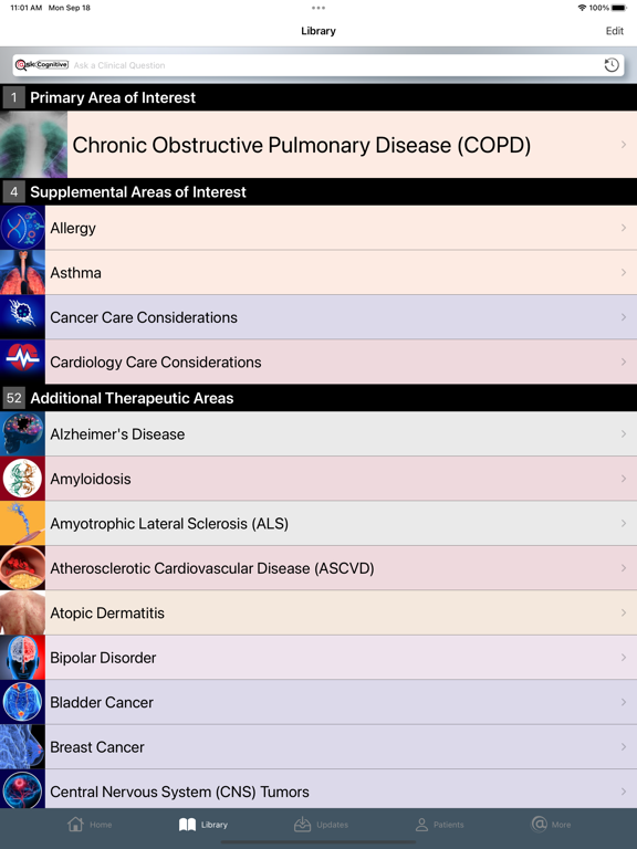 Screenshot #5 pour COPD @Point of Care™