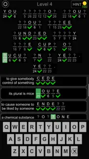 fig it out - a word game iphone screenshot 2