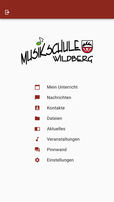 Musikschule Wildberg Screenshot