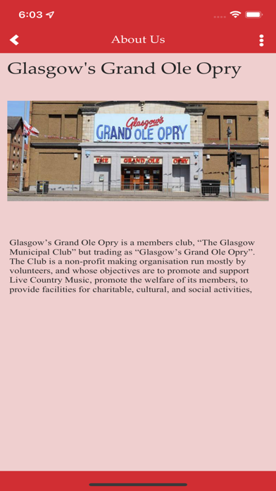 Grand Ole Opry Glasgow Screenshot