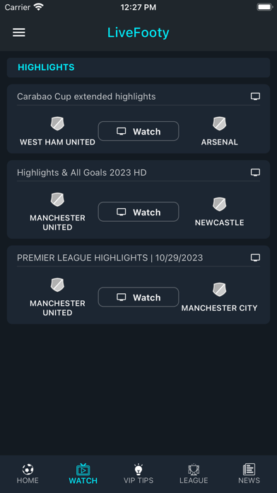 Livefooty - Live Football Tv Screenshot