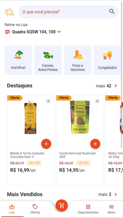 Mercado Malunga Delivery Screenshot