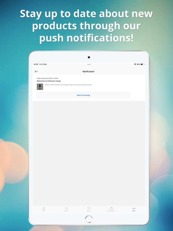 Pawtrero BathHouse & Feed Co. iPad screenshot 5 - Shopping app