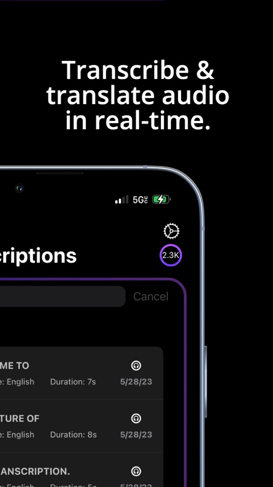 #4. Textify - Live Subtitles (iOS) By: Ugonna Oparaochaekwe