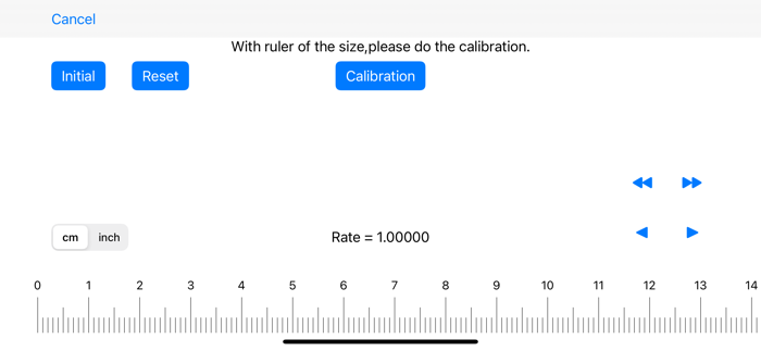 Scale Ruler - various measures