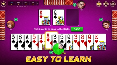 Hearts: Classic Card Game Screenshot