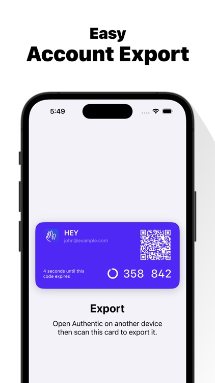 Authentic: Authenticator & 2FA screenshot-5