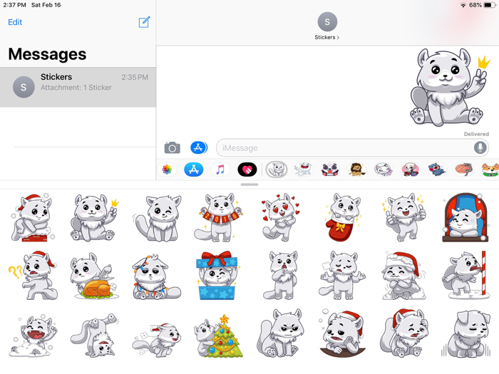 Cute Dog Emoji Funny Stickers