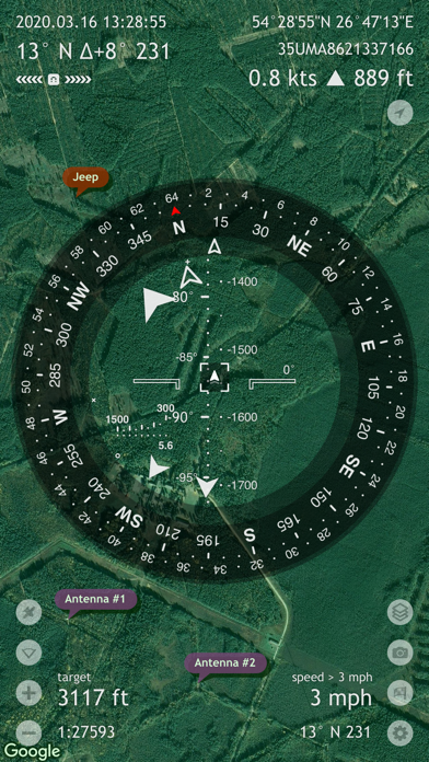 Commander Compass Go Screenshot