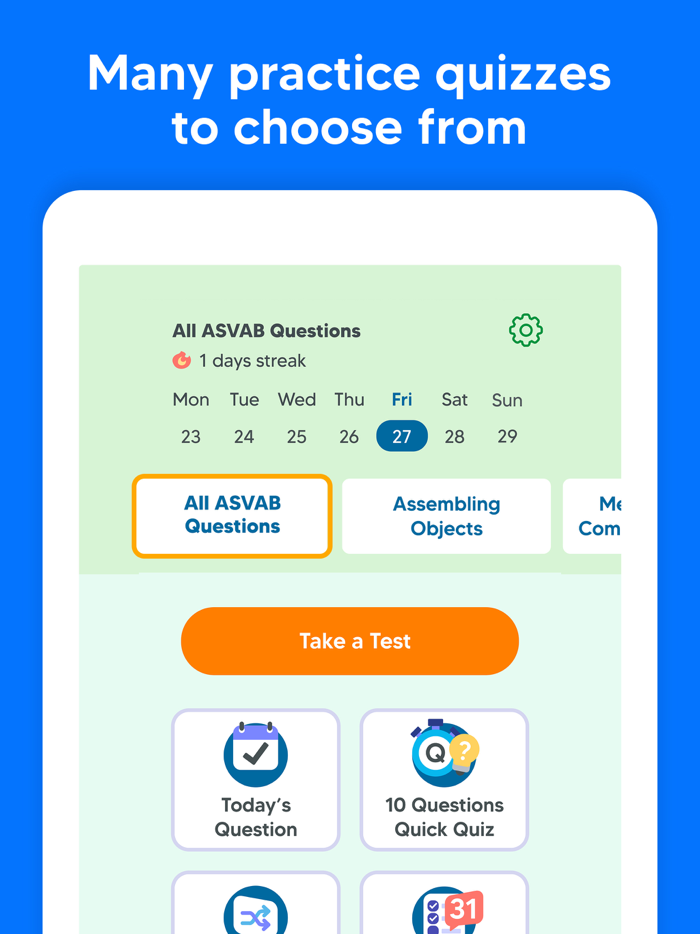 ASVAB Practice Test 2024 Prep