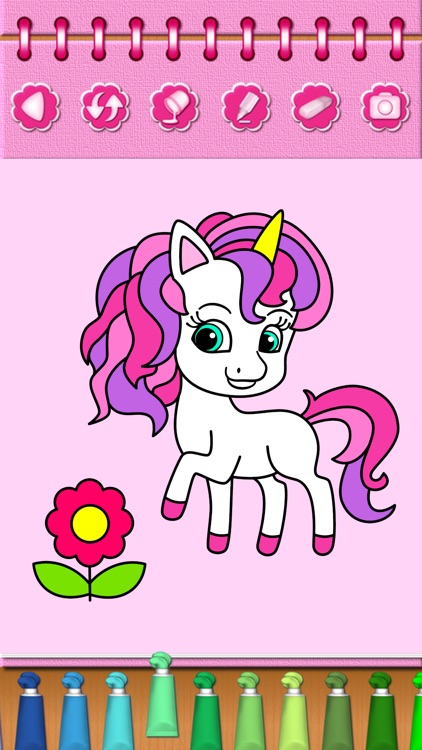 Unicorn Coloring Pony Games