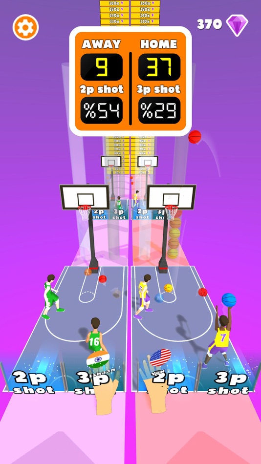 #1. Basketball Master 3D (iOS) Podle: Ahmet Ikbal Adlig