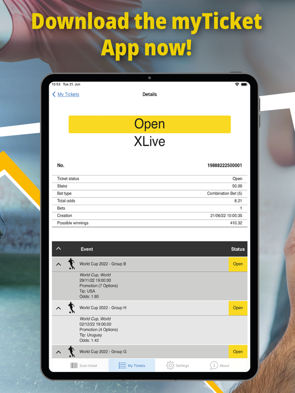 Screenshot #4 pour myTicket Mobile Ticket Checker