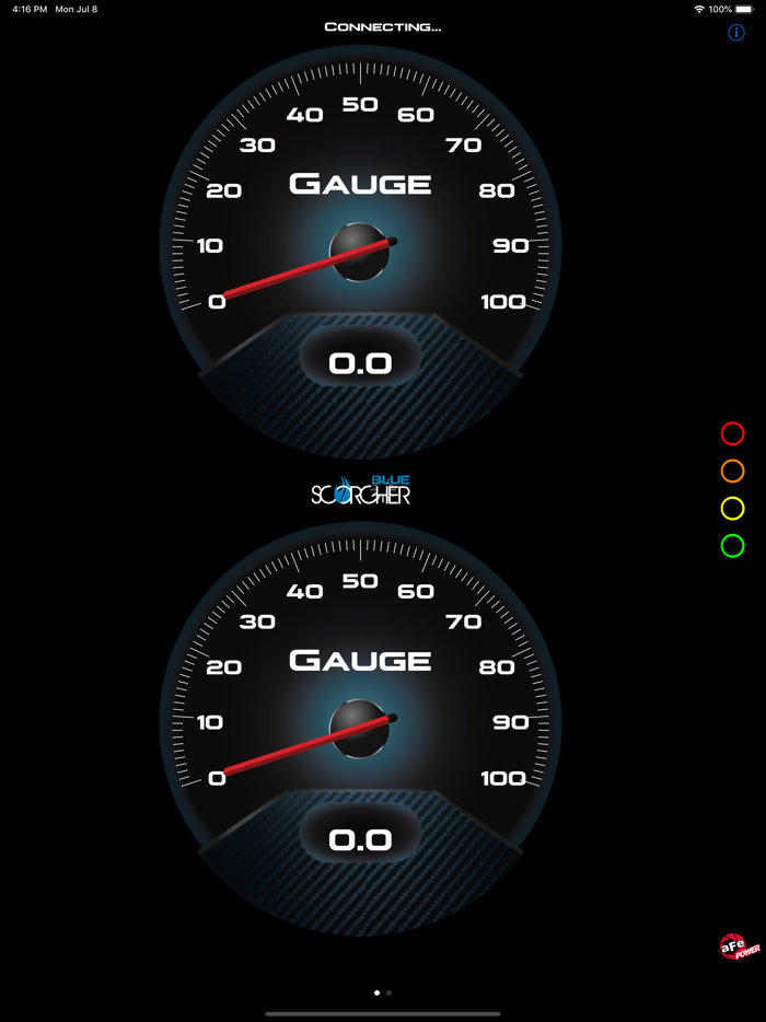 aFe Power Scorcher Blue