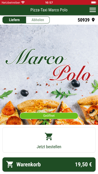 Pizza-Taxi Marco Polo Screenshot