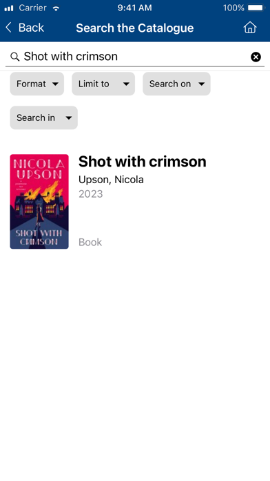 Central Coast Library Service Screenshot