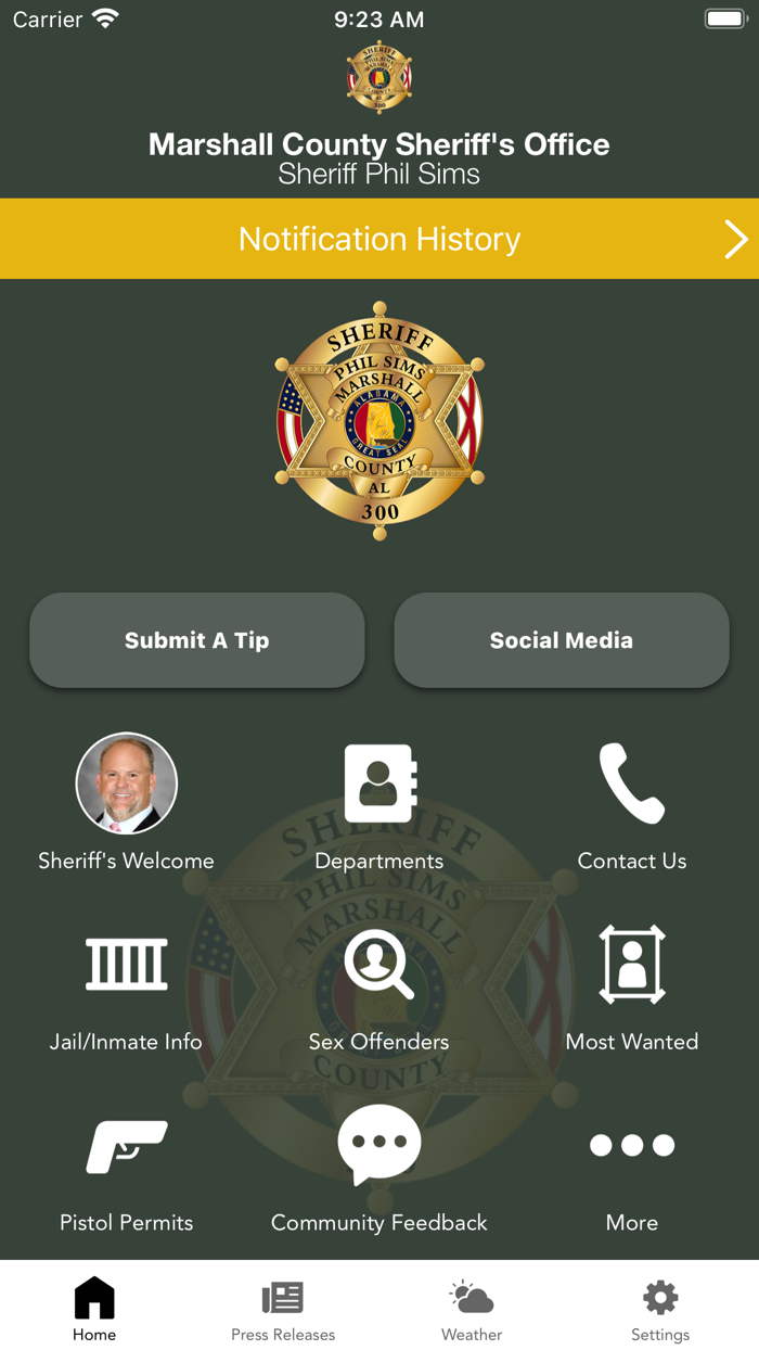 Marshall County Sheriff AL