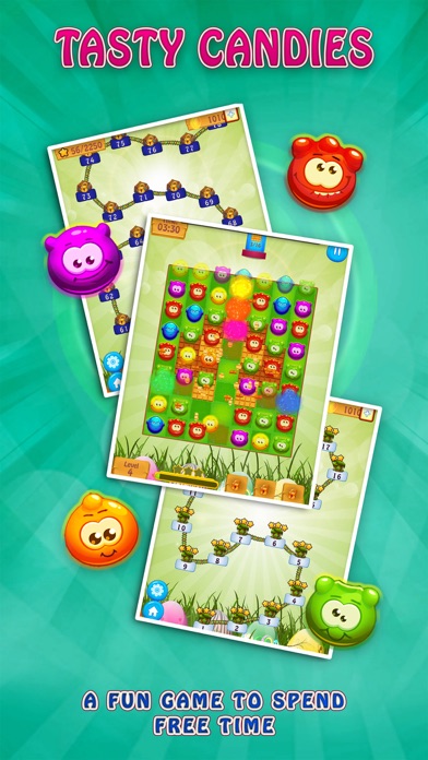 Tasty Candies: Match 3 Puzzle Screenshot