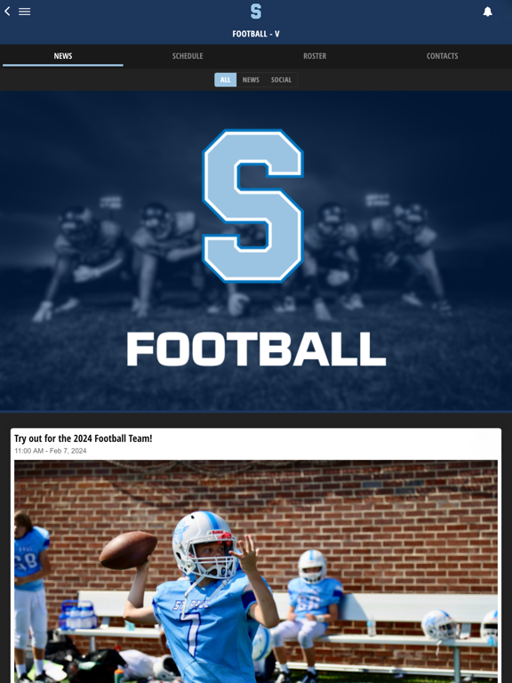 St. Paul Christian Academy iPad screenshot 5 - Sports app