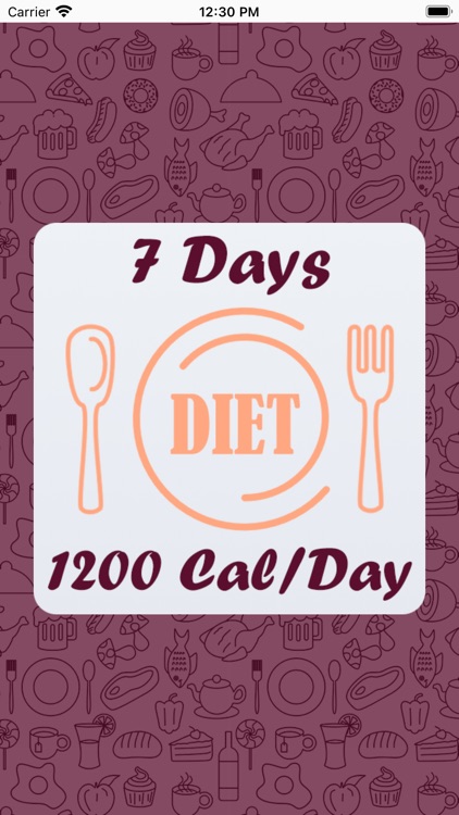 Diet Plan For 7 days