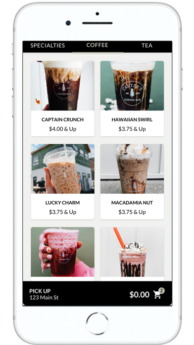 Carters Coffee Bar Screenshot