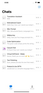 ChatPrompt - AI Open Chats screenshot #3 for iPhone