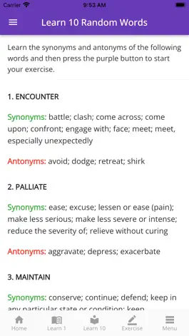 Game screenshot PSAT Vocabulary & Practice apk