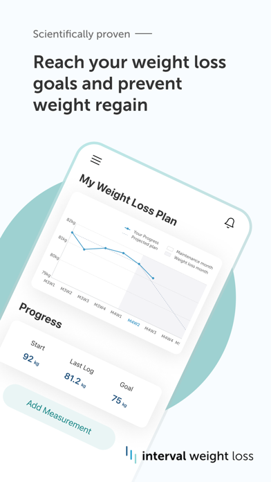 Interval Weight Loss Screenshot