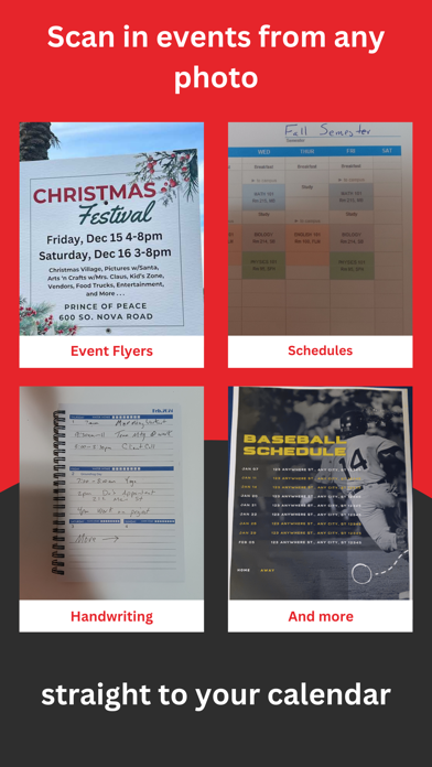 CalendarScan Screenshot