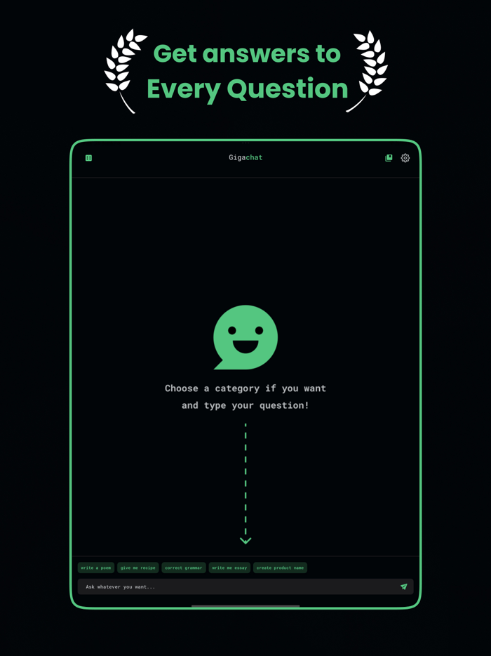 Gigachat Chatbot AI Assistant
