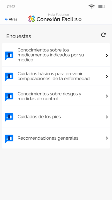 Conexión Fácil 2.0 Screenshot