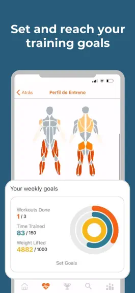 Game screenshot Fitenium - Track Your Workouts apk