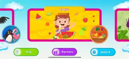 Game screenshot Kidzu - ABC, 123, Fruits! apk