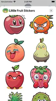 little fruit stickers iphone screenshot 3