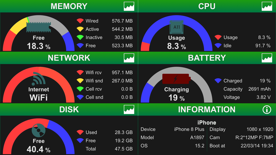 #5. System Status - (iOS) By: Kenichi Yoshikawa