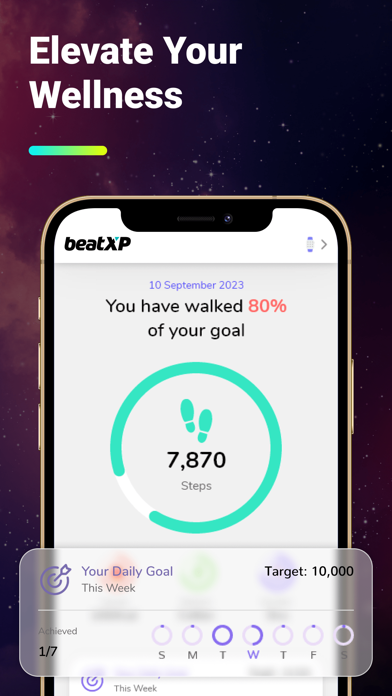 beatXP FIT/TRAK (official app) Screenshot