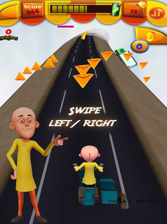 Motu Patlu Scooter Subway Game